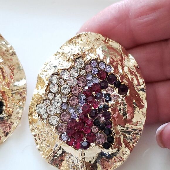 New! Zara Sparkles Post Earrings - Picture 5 of 11